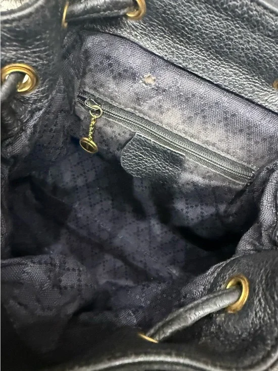 Gucci Mini Bamboo Backpack in Black Suede Leather - Picture 14 of 16